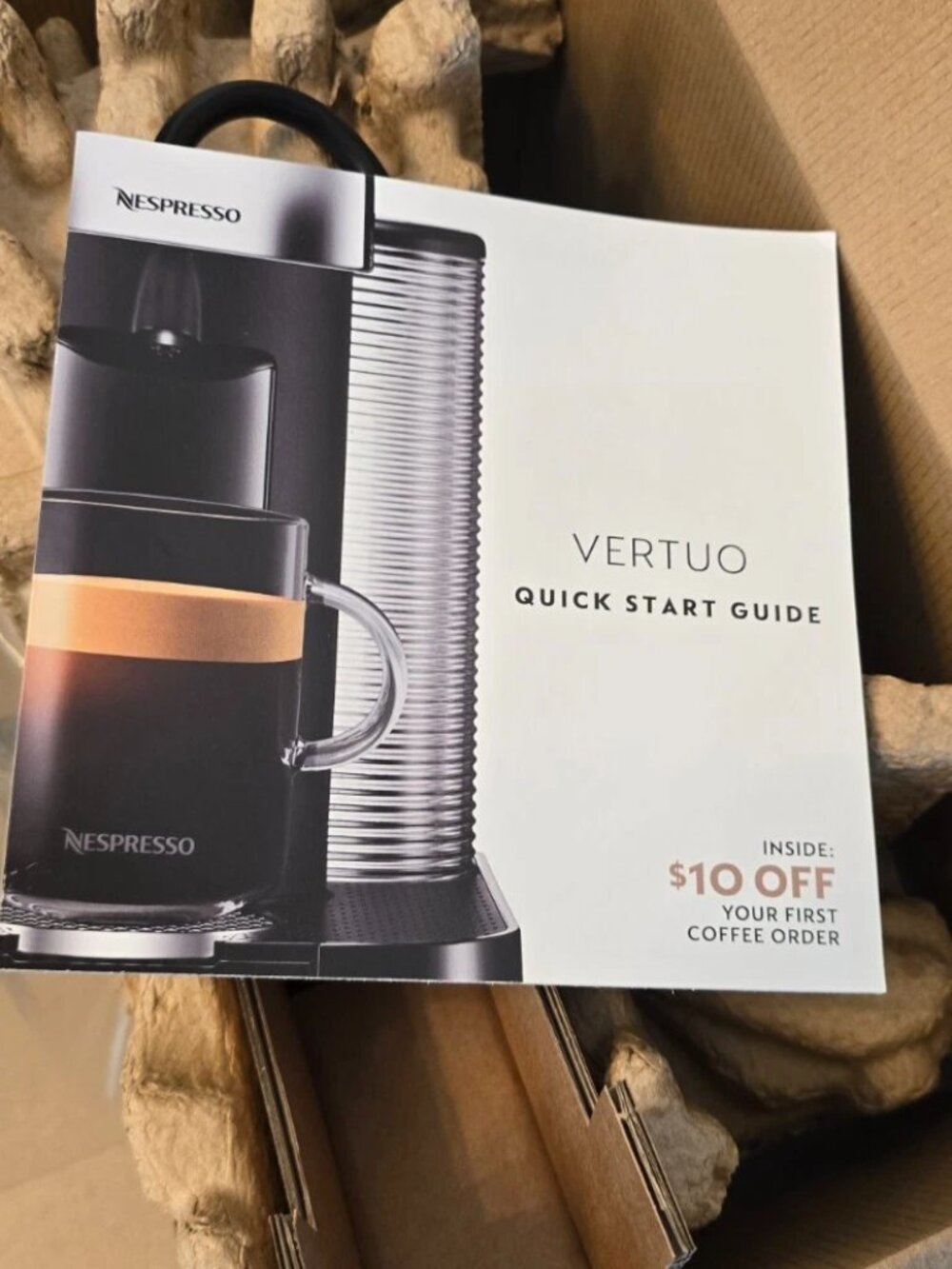 Nespresso VertuoPlus Coffee & Espresso Machine | Brews Single-Serve Cups with Ce - Picture 4 of 6